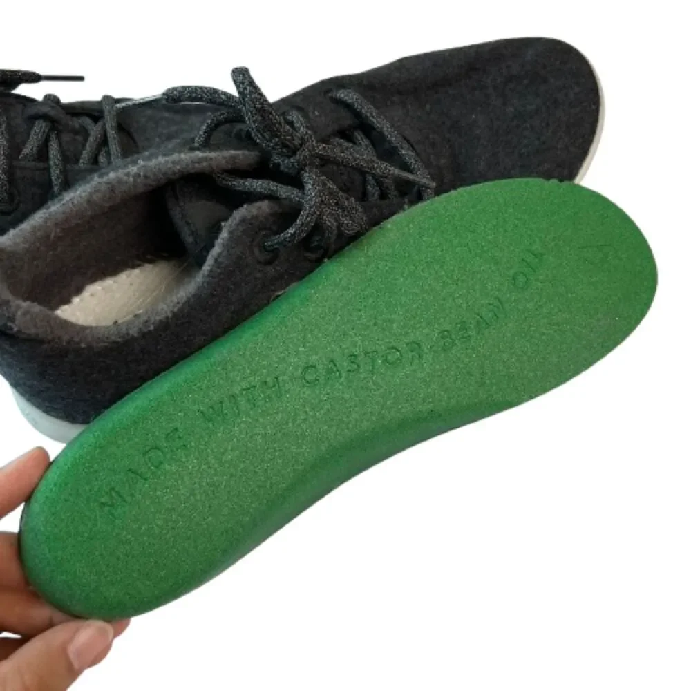 Allbirds Wool Runners Black Men’s Merino Wool Light Weight Sneakers Size 10